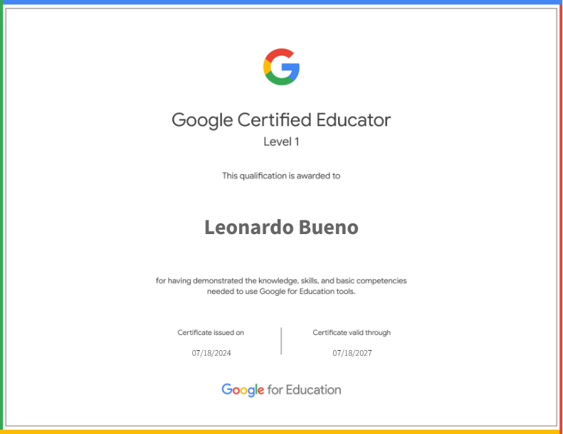 Google Certified Educator